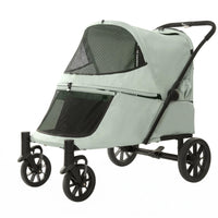 Folding Dog cartVentilated Soft-Sided Pet cartFront Ramp