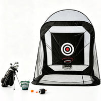 Portable Training Net Outdoor Swing Chip Golf Practice Net Custom Indoor Folding Storage Automatic Ball Return Net
