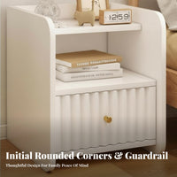 Nightstand Modern Bedside Table Compact Bedside Cabinet for Bedroom, Apartment
