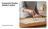 Dumpling Maker Tool Pastry Cutting Ergonomic for Culinary Artists, Home Cooks