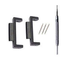 Wristband Connector Adapter with Tool Stylish Wristband Connector Adapter with Spring Fastening Pins