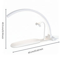 Arched Manicure Light with Phone Holder Hands Half-Overhead Detailing Lamp Customizable Lighting for Manicurists