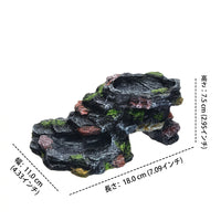 Aquarium Ornament Turtle Land Resin Hideout Resting Spot