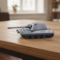 Vehicle Tank Model Rotating Turret German Heavy Tank Model   Collectible for Desk