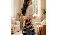 Soft Tiger Tail with Belt Wearable Tiger Tail Waist Accessory Faux for Children