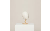 50 Cm Mannequin Head with Wooden Stand Sturdy Child Mannequin Head Lightweight Display Form Versatile for Boutique