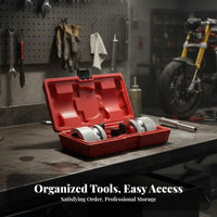 Motorcycle Shock Absorber Tube Gasket Installer Sturdy Duty Adjustable Shock Absorber Tube Gasket Driver Tool Carbon Steel