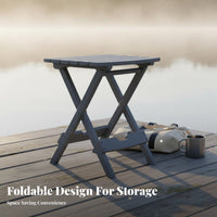 Foldable Design Collapsible Cross-Frame Stool Multi-Purpose Portable Seating Compact Outdoor Furniture Lightweight for Travelers, Families, Fishing, Home Entryway, Camping, Picnics