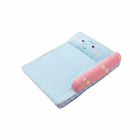 Ice Silk Pet Mat Easy to Clean Self Cooling Pad Safe Material for Summer, Indoor