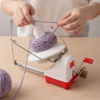 Tabletop Yarn Ball Winder with Clamp Manual Yarn Winder with Table Clamp Easy to Install Adjustable for Knitters, Crocheters, Crafters, Craft Room, Knitting Studio, Home