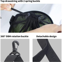 Lightweight Fishing Mesh Bag Quick-Drying Live Catch Storage Net Compact Collapsible Bag Easy to Carry for Anglers