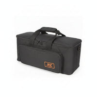 Wear-Resistant Portable Speaker Carrying Bag Velvet Lined Portable Amplifier Carrying Bag Detachable Shoulder Strap Padded Speaker Carrier Front Zippered Pocket