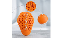 Contoured Motorcycle Shoulder Pads Vented Safety Protective Padding Inserts Perforated Motorcycle Protective Padding Pad Set Flexible for Motorcyclists, Riders, Riding Gear