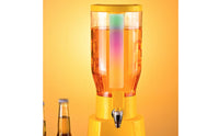 Brew Dispenser  Transparent Beer Dispenser Faceted Party Drinkware