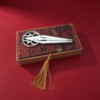 Stainless Steel Jaw Harp with Storage Box Compact Jaw Harp Traditional Folk Instrument Portable for Collectors