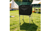 Foldable Tennis Ball Cart Versatile Tennis Ball Cart Large Capacity Athletic Equipment for Sports Training