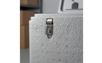 Foam-Textured Rectangular Cooler Chest Solid 108L Insulated Cooler Box Ice Chest Box