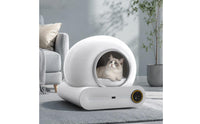 Automatic Cat Litter Box Odor-Eliminating Pet Supply for Busy Professionals, Indoor, Apartments