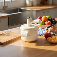 Powerful Engine Fruit Peeling Machine Easy to Clean Electric Fruit Skin Remover Detachable Design Garlic Skin Remover