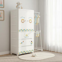 configurable Cube Organizer Large Capacity Storage Cabinet Easy Assembly for Toddlers