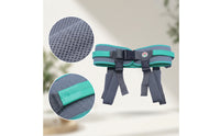 Transfer Belt with Thigh Straps Adjustable Gait Belt with Leg Straps Strong Mobility Aid for Elderly