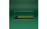 1:64 Car Display Case Clear Acrylic Miniature Grass Diorama Dustproof for Collectors