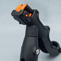 Kayak Fishing Rod Holder Swivel Rod Holder with Round Base Hardware Secure Heavy-Duty for Fishermen, Boats