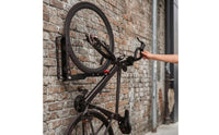 Foldable Wall Bike rack Carbon Steel Wall Mount Bike Holder for Home, Garage