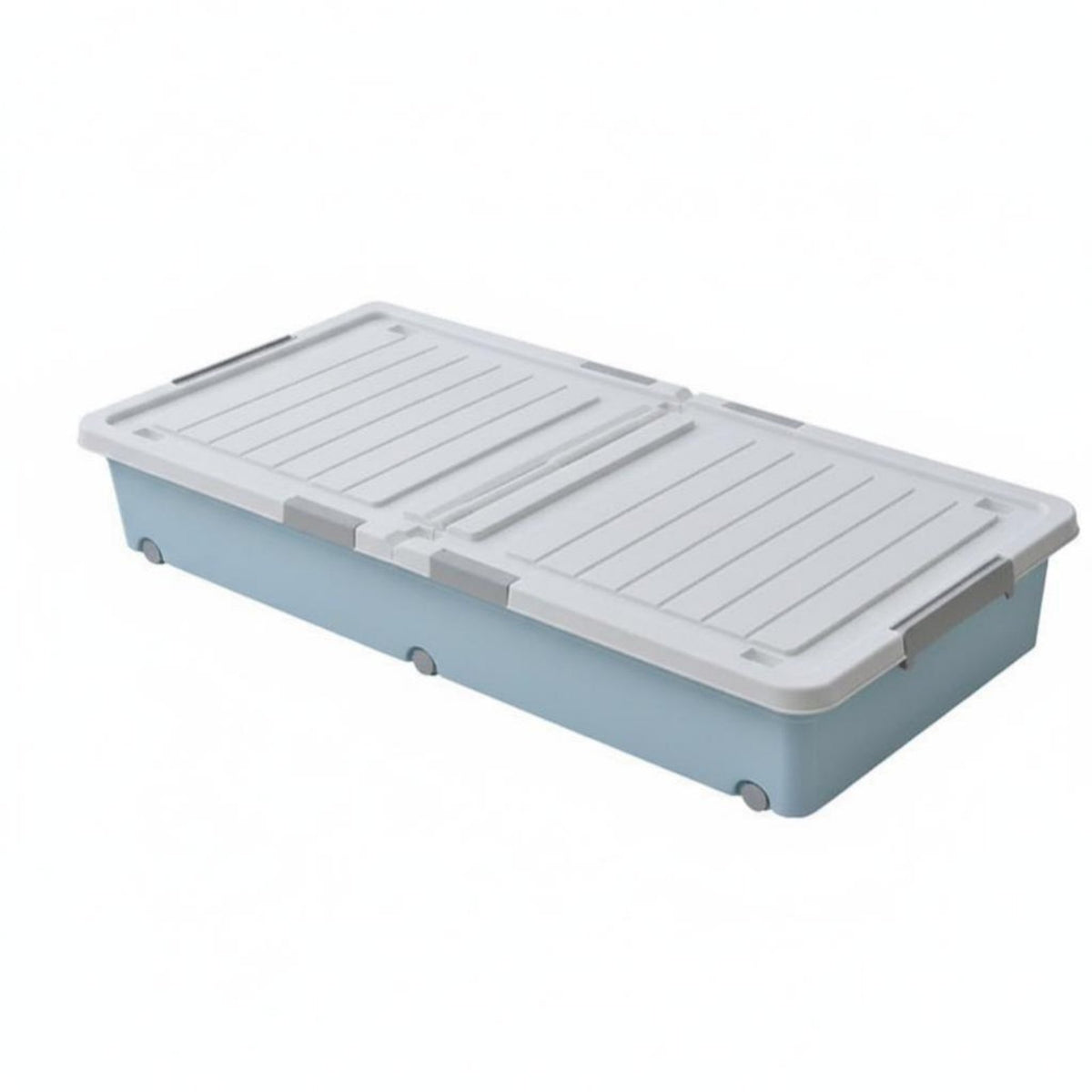 Wheeled slimline container No Assembly Required Rolling Storage Drawer Stackable
