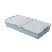 Wheeled slimline container No Assembly Required Rolling Storage Drawer Stackable