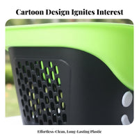 Lightweight Children's Cycle Front Basket Easy Installation children's Cycle Basket Sturdy for Girls, Toddlers, Outdoor Cycling, Park