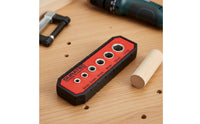 Accurate Positioning Dowel Hole Jig Self-Centering Drilling Positioner Block 2-in-1 Hole Drilling Guide Anti-Slip for Woodworkers, Furniture Making