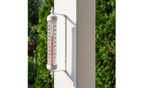 Wall-Mounted Thermometer with Bracket Decorative Wall-Mounted Thermometer Analog Temperature Gauge for Gardeners, Patio