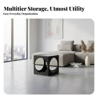 Minimalist Design C-Shaped Table Sleek Look Indoor Furniture Space-Saving Multi-Functional for Apartment Dwellers, property owners, distant Workers, Living Room, Bedroom, Small areas, Home Office
