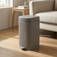 Foot Pedal Trash Can Rust Resistant Step on Trash Can Spacehome Waste Container Waste Container