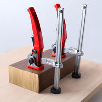 Multi-Size Ratchet F-Clamp for Woodworking Table Clamp Quick Press Plate
