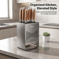 Carbon Steel Wall Mounted Kitchen Utensil Organizer with Towel Bar, Durable Storage Solution for Apartment and Dorm Room Organization
