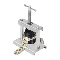 Vertical Pressure Watch Case Press Precision Pressing Watch Back Press Tool High Stability Long-Lasting Metal Body for Watchmakers