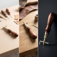 Adjustable Stitching Groover Handheld Grooving Tool Portable for Crafters