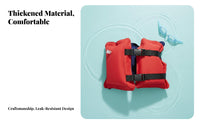 Adjustable Buckle Strap Swimming Waist Belt High Buoyancy Kids Back Buoyant Aid Arms-Unrestricted Design for Adults, Beginners