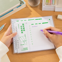 Ebbinghaus English Vocabulary Notebook for Students - Memory Aid & Dictation Practice