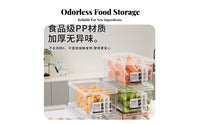 Stackable Produce Crisper Crispness-preservingKeeping Refrigerator Container