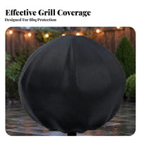 Tightening Buckle Round Grill Cover Snug Fit Dome Grill Cover