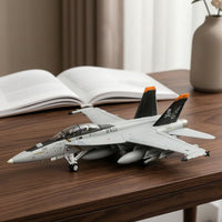 1:72 Scale F/A-18 Super Hornet Model Metal F-18 Super Hornet Model Static Die-Cast Airplane with Stand Collectible for Aviation Collectors