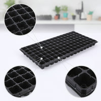 Seedling Tray Molded Starting Tray Lightweight for Home Garden, Growers