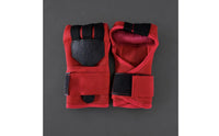Open-Finger Wraps with Padded Protection Breathable Boxing Hand Wraps Shielded Fingerless Gloves for Fighters