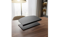 Monitor Mount Reinforcement Plate Sturdy Monitor Arm Reinforcement Plate Bracket Anti-Slip Stable for Glass Desk, Home Office