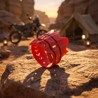 Silicone Exhaust Protector Band High-Temperature Resistant Exhaust Heat Guard Insulating Heat Guard Cover Rugged for Motorcyclists