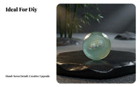 Imitation Jade Button New Chinese Design Decorative Cheongsam Button