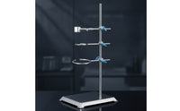 Scientific Support Stand Stainless Steel Lab Stand with Clamp Stable for Students